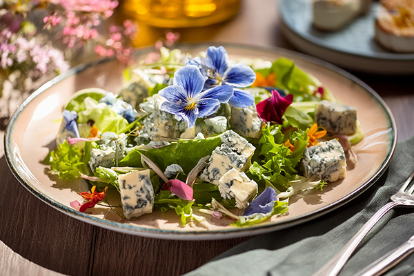 Verrijk je zomerse salades met AOP Bleu d’Auvergn